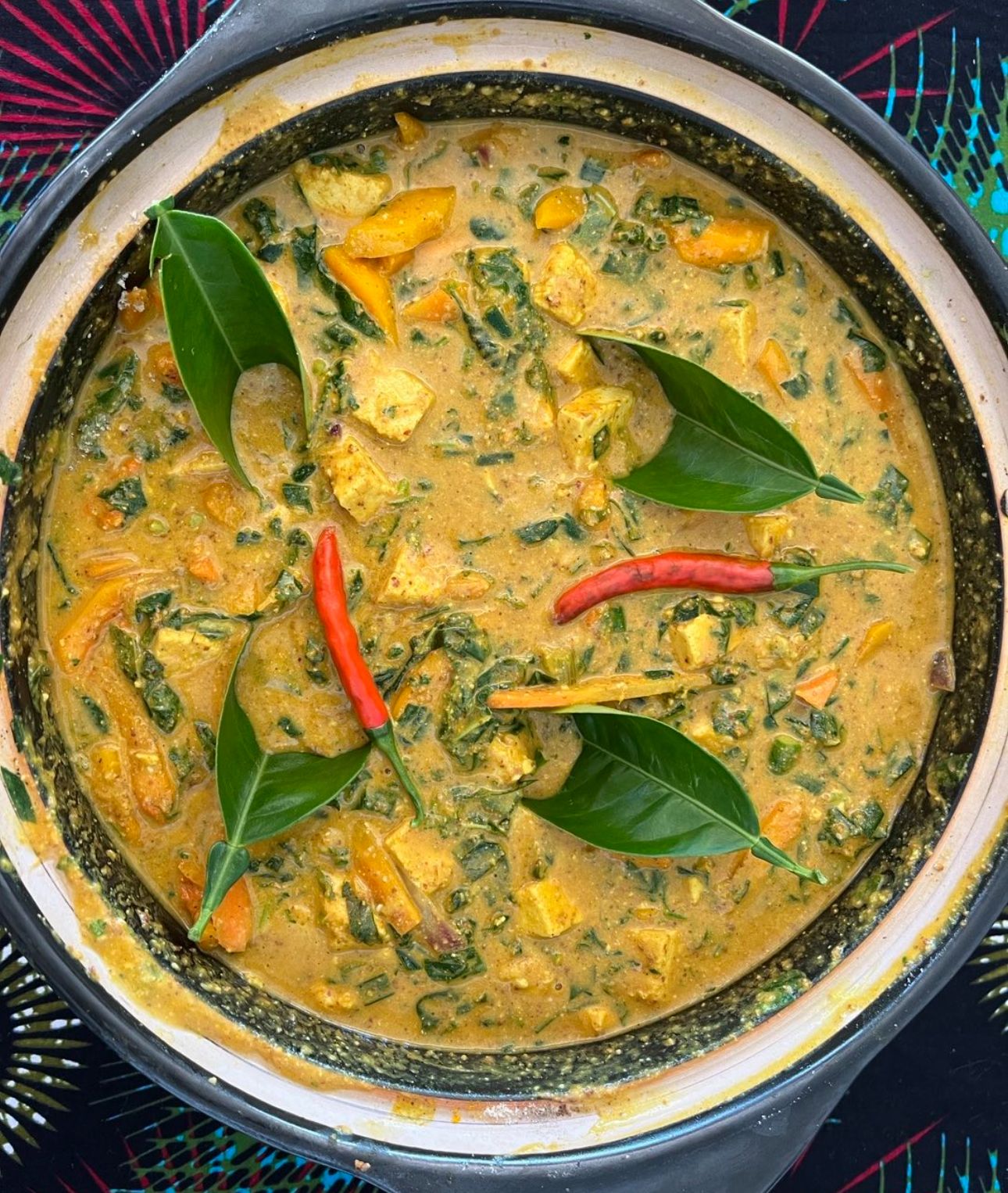 Our vegetable Thai curry